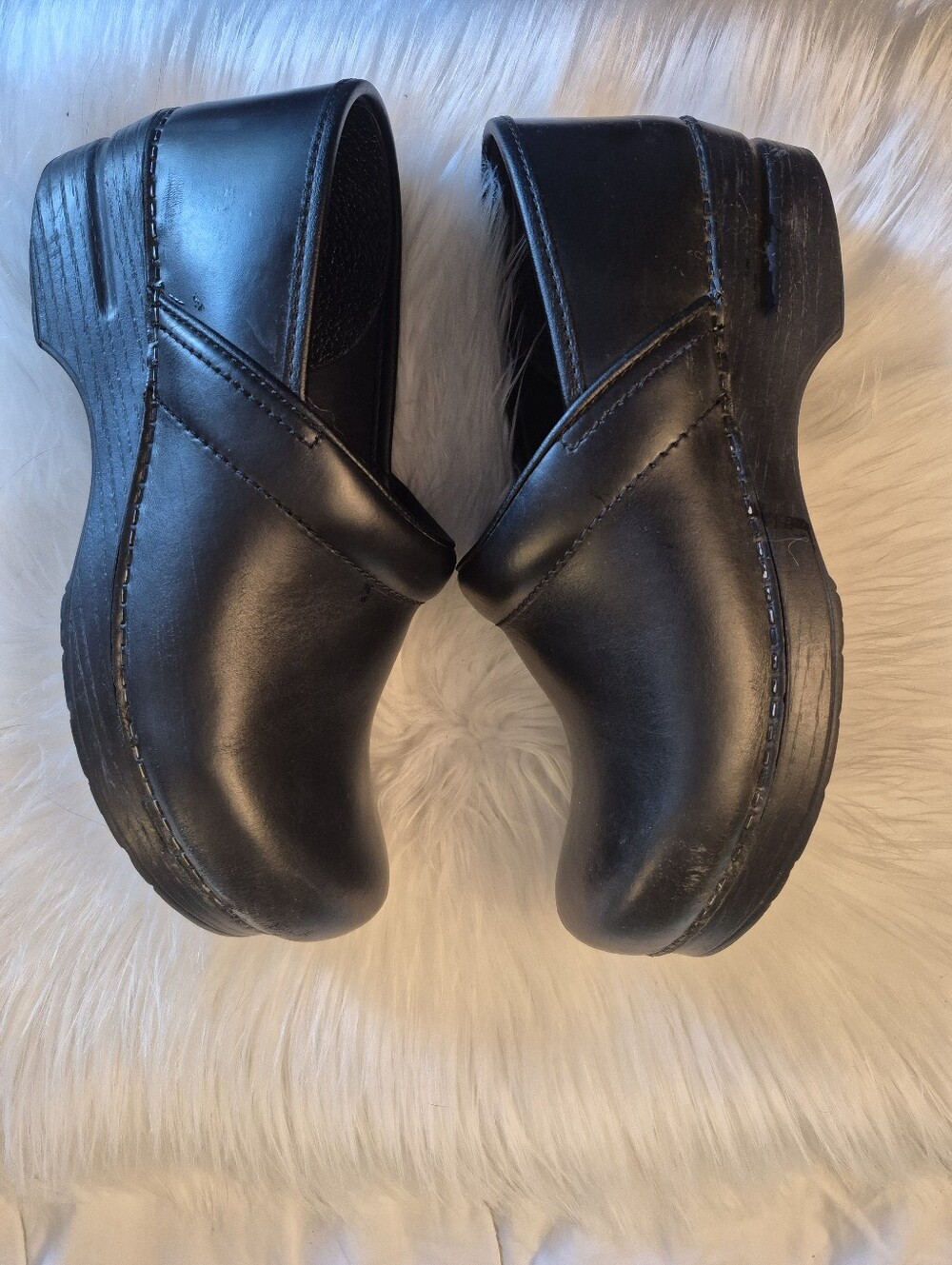 Dansko Professional Black Cabrio Clogs Size 40